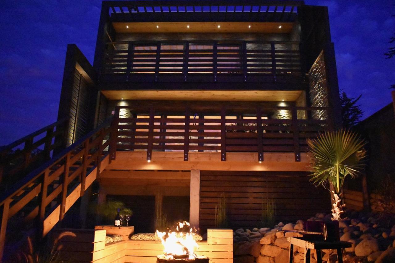 ---- Escapada De Lujo Para Dos ---- Casa Boutique Privada - Vistas Al Oceano - Parrilla Y Fogon En Quincho Privado - Insumos Desayuno - Tu Estadia Incluye Gratis 1 Sesion De Hidromasaje & Cromoterapia Bajo Las Estrellas En Jacuzzi Privado (Adults Onl Пічилему Екстер'єр фото